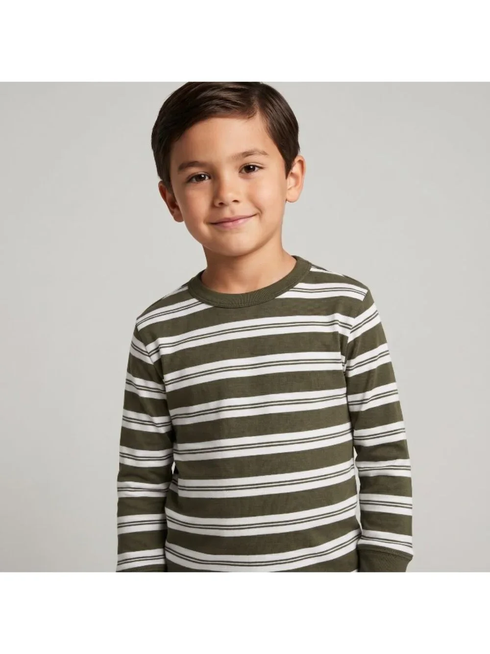 Gymboree Pirate Adventure Boy's Long Sleeve Stripe Tee Shirt Top in Child size 7